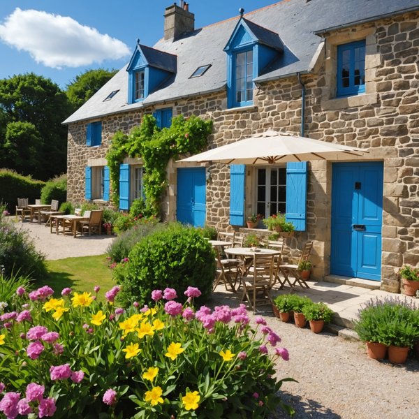 Où trouver une maison de vacances en Bretagne avec des cours de cuisine et des randonnées guidées?