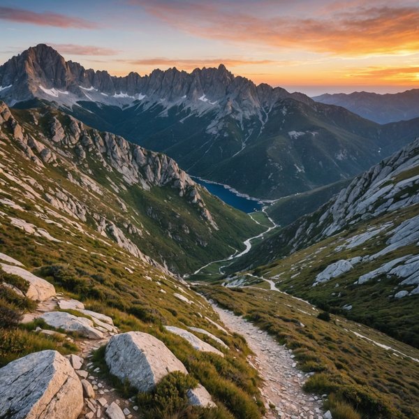 Comment organiser une randonnée pour découvrir les sentiers du GR20 en Corse, France?